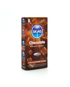 Skins Condoms Chocolate 8 Pack
