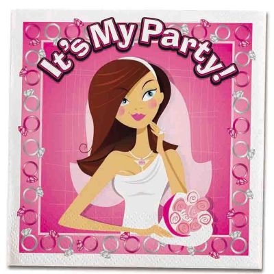Bride to Be Trivia Napkins 