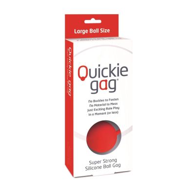 Quickie Gag Large Ball - Red 