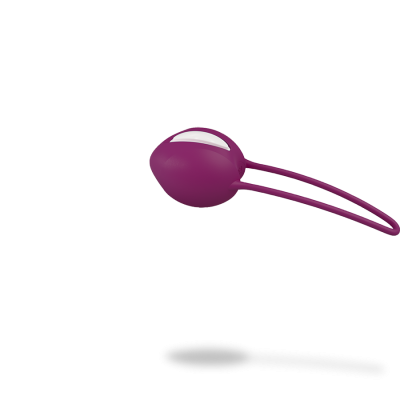 Fun Factory Smartball Uno - White/Grape - Kegel Ball