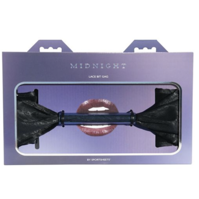Midnight Lace Bit Gag