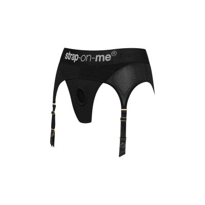 Strap On Me - Harness Lingerie Rebel- S - Black